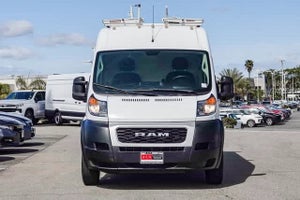 2020 RAM ProMaster Cargo Van High Roof 159&#39; WB