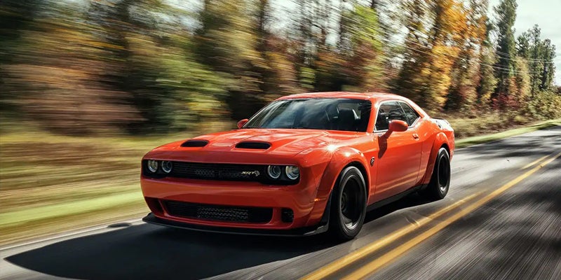 2023 Dodge Challenger in orange