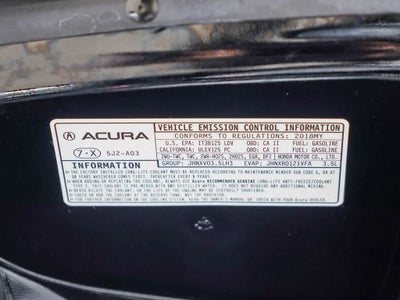 2018 Acura TLX Tech Pkg