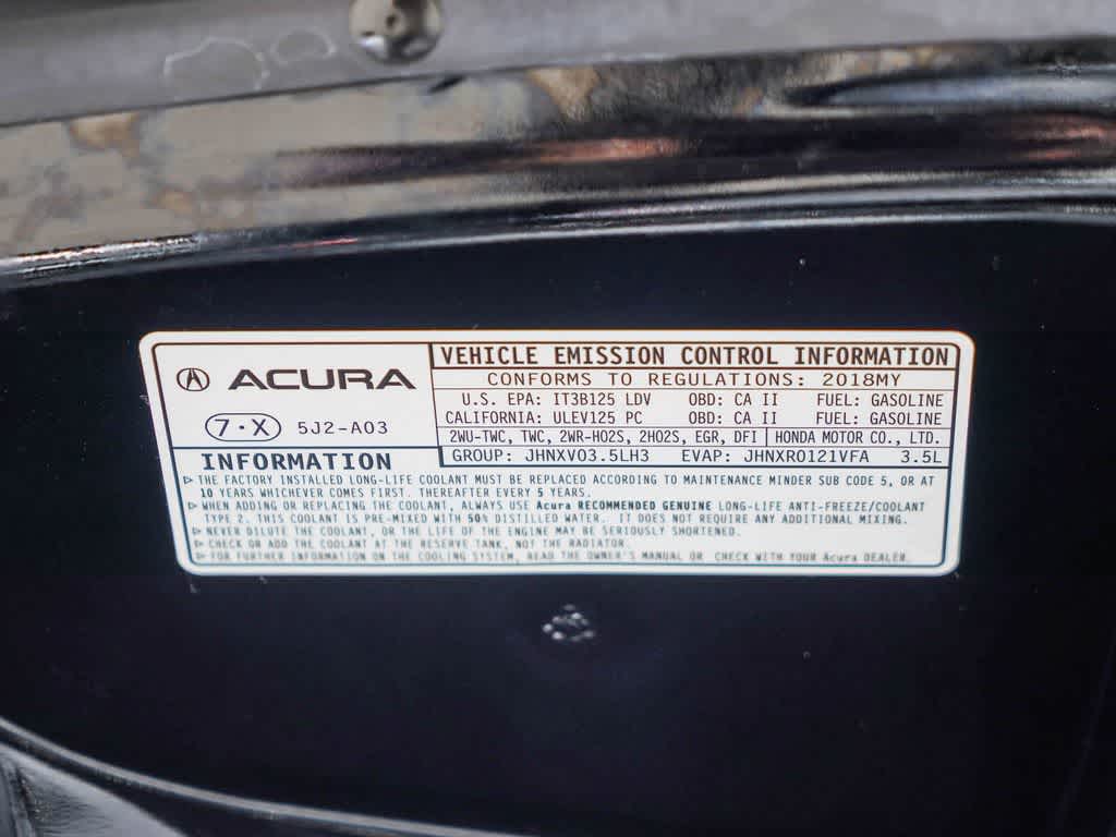2018 Acura TLX Tech Pkg