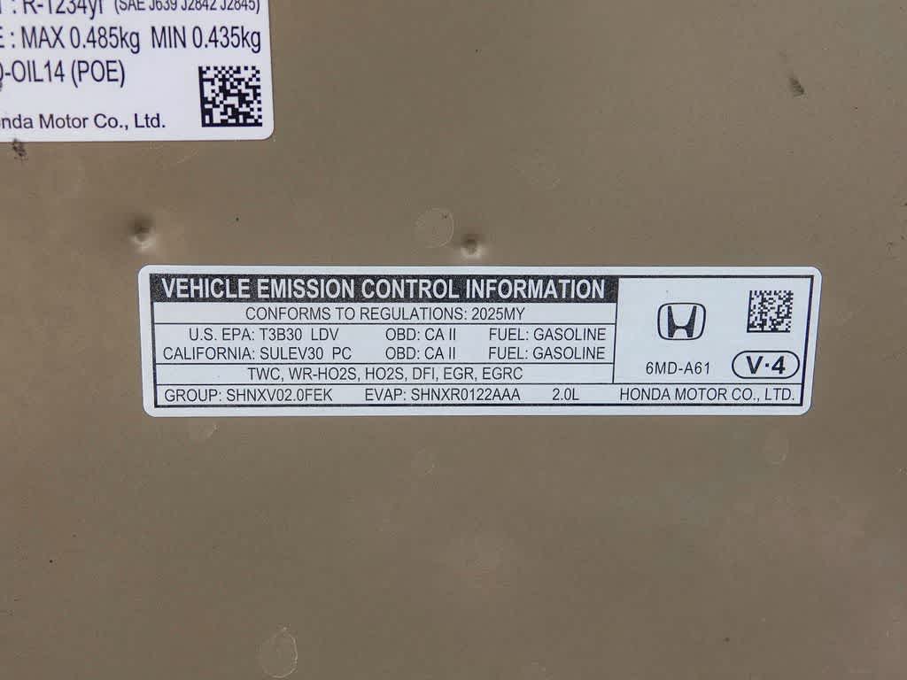 2025 Honda Civic Sport