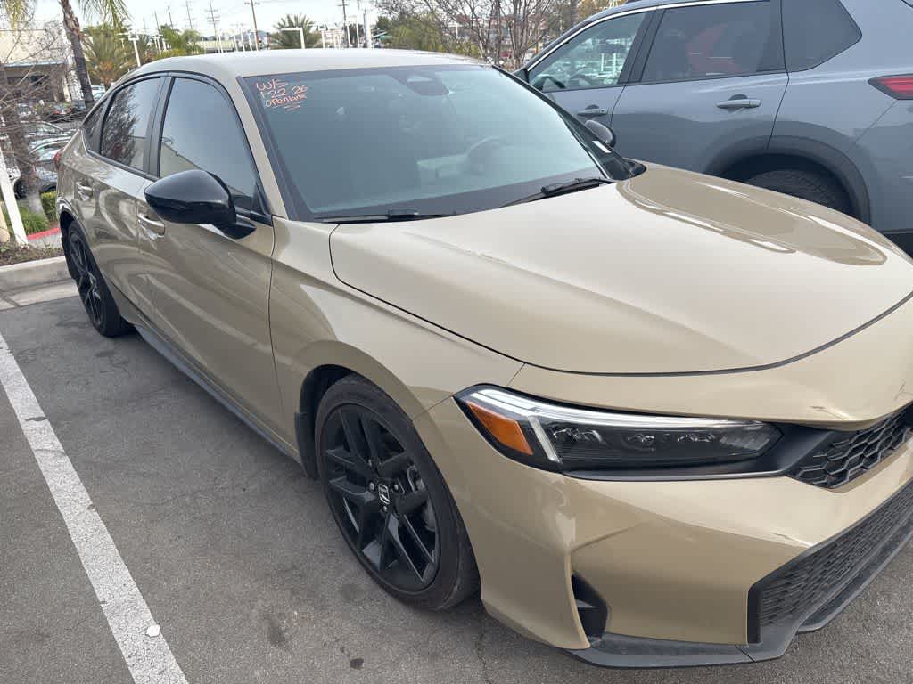 2025 Honda Civic Hatchback Sport