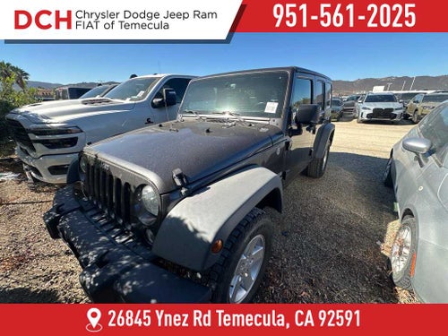 2018 Jeep Wrangler JK Unlimited Sport S