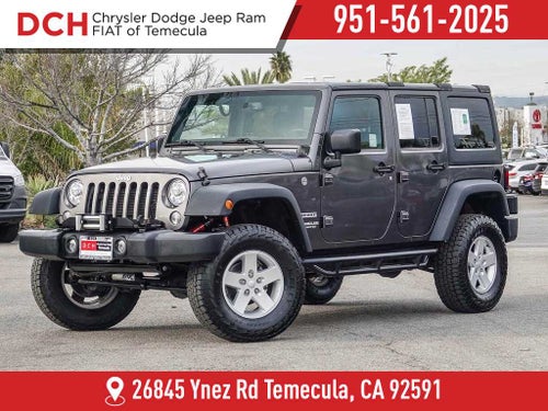 2017 Jeep Wrangler Unlimited Sport 4x4