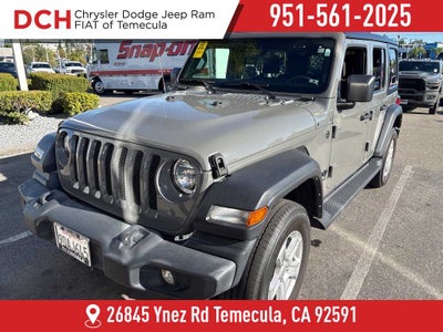2022 Jeep Wrangler Sport S 4x4