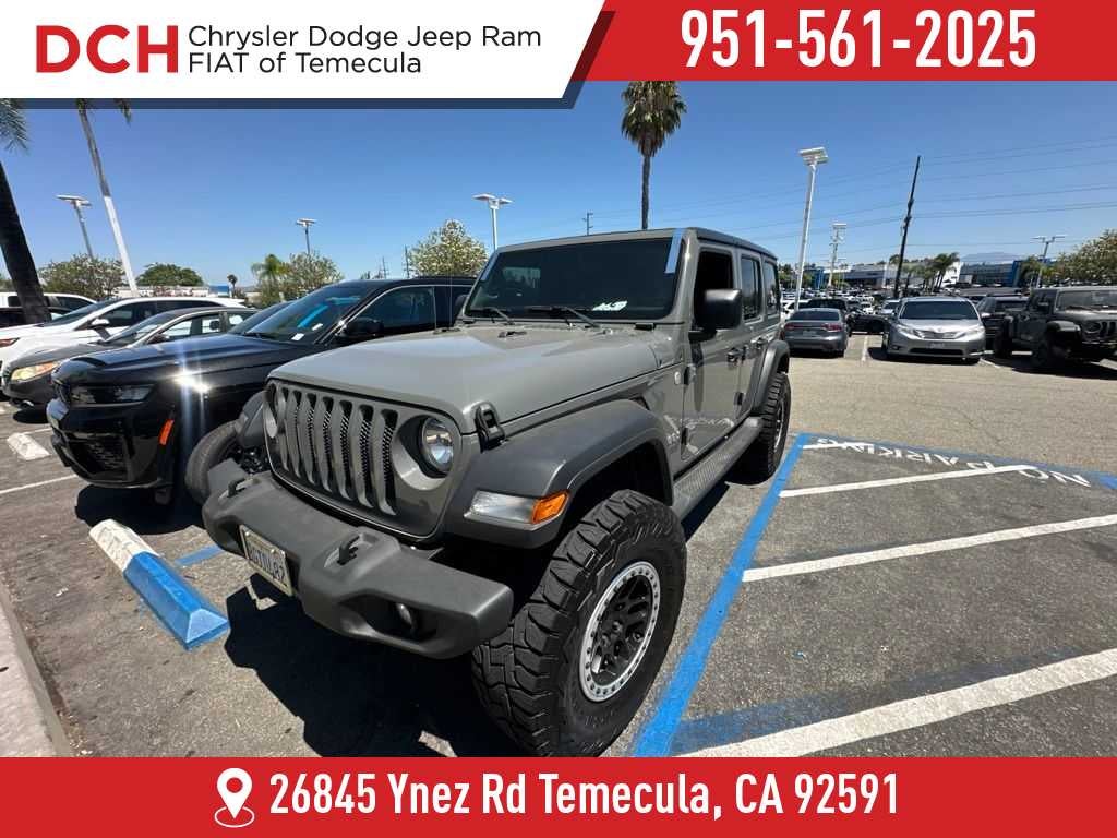 2018 Jeep Wrangler Unlimited Sport S 4x4