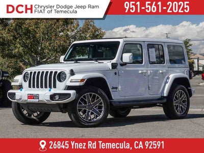 2022 Jeep Wrangler 4xe Unlimited Sahara High Altitude