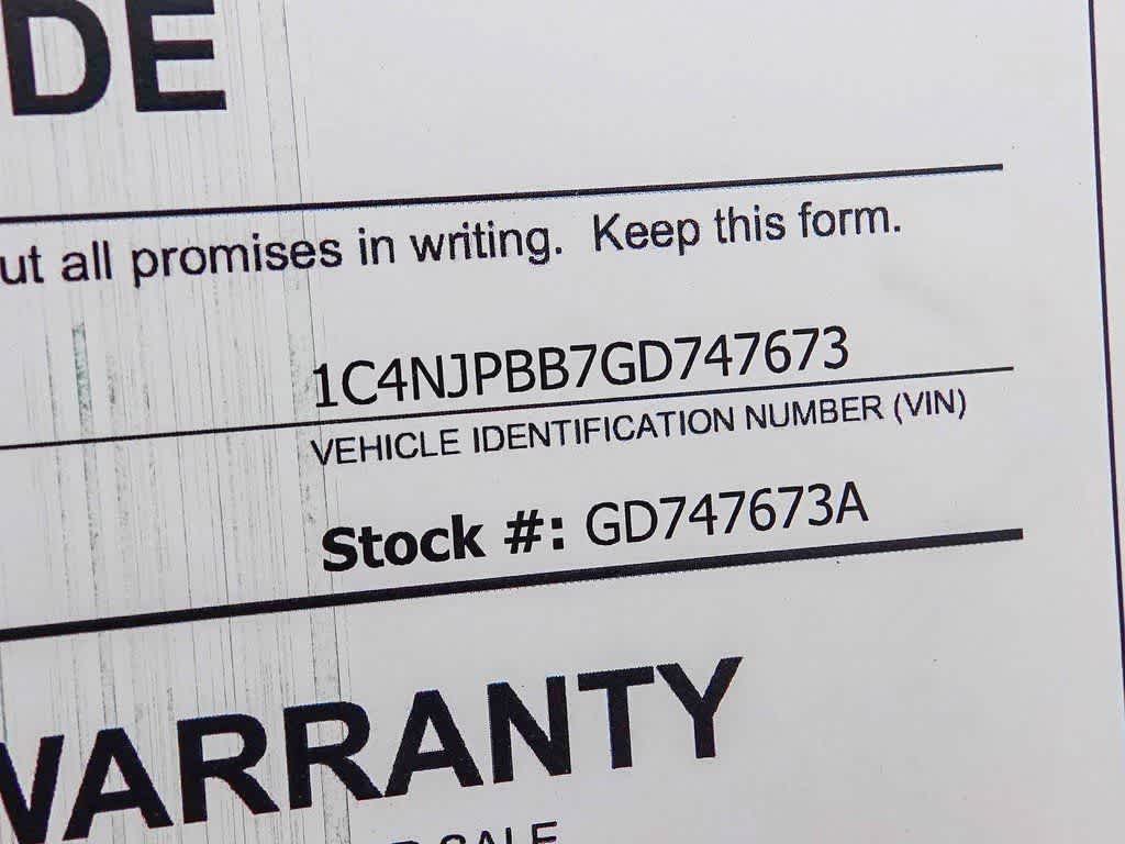 2016 Jeep Patriot Sport