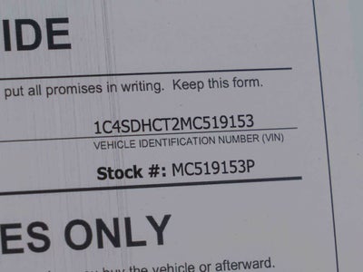 2021 Dodge Durango R/T RWD
