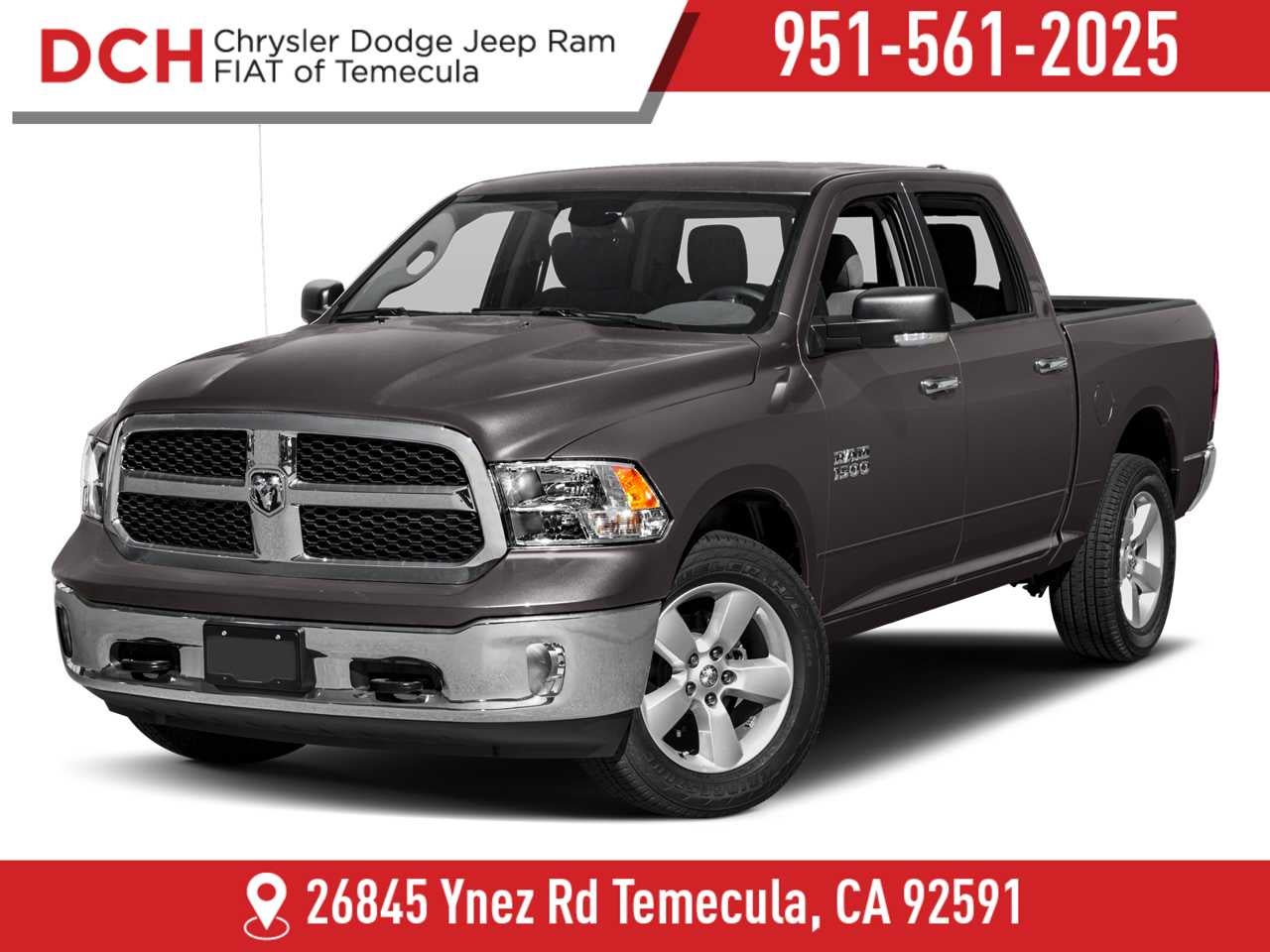 2017 RAM 1500 Big Horn Crew Cab 4x4 5'7' Box