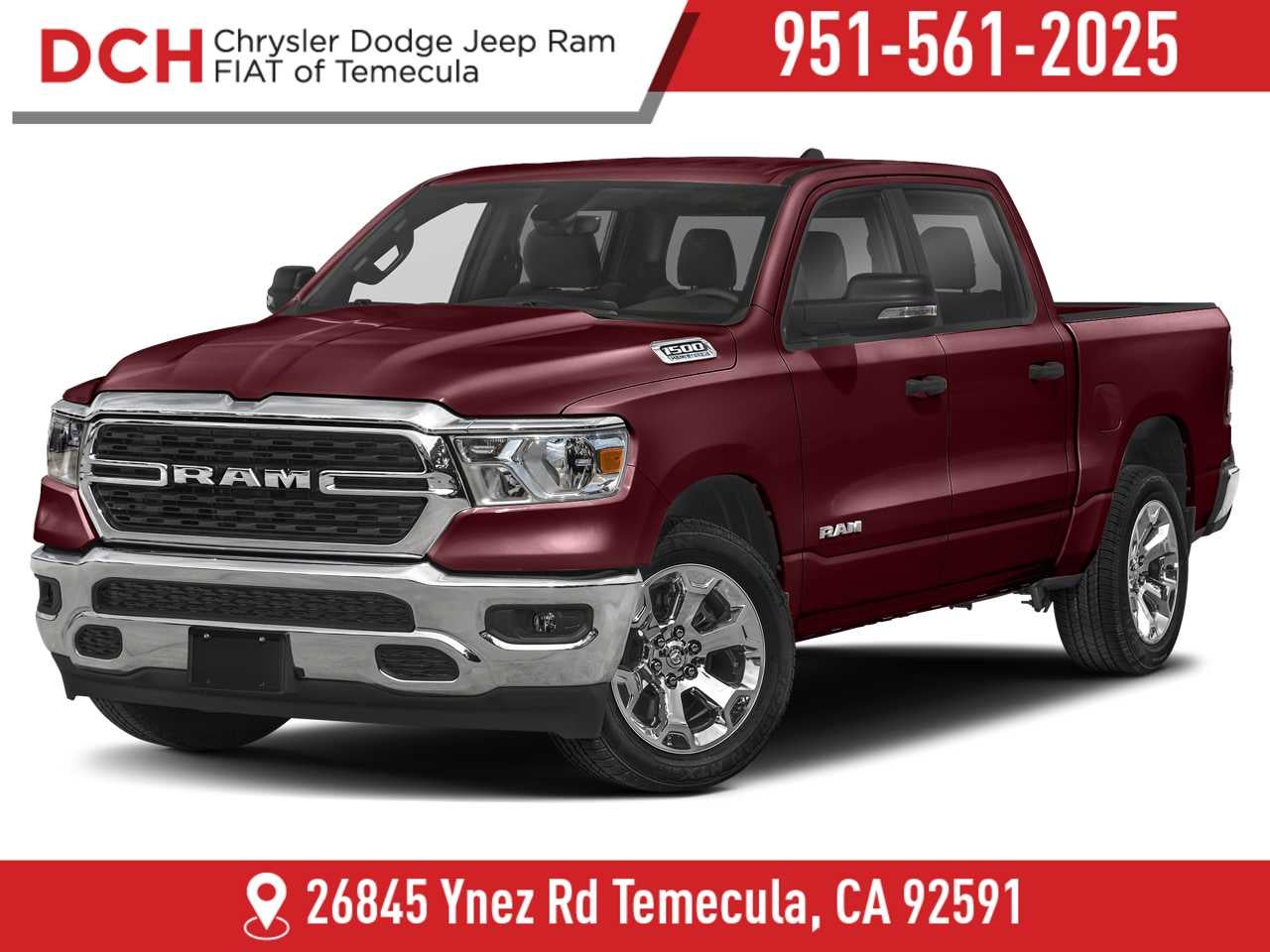 2023 RAM 1500 Big Horn Crew Cab 4x2 5'7' Box