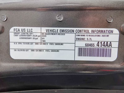 2020 RAM 1500 Laramie Crew Cab 4x2 5'7' Box