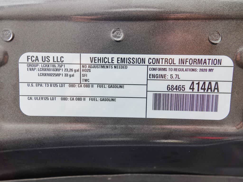 2020 RAM 1500 Laramie Crew Cab 4x2 5'7' Box