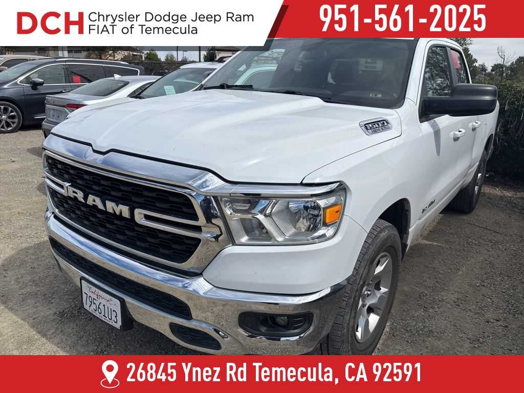 2022 RAM 1500 Big Horn Quad Cab 4x4 6'4' Box