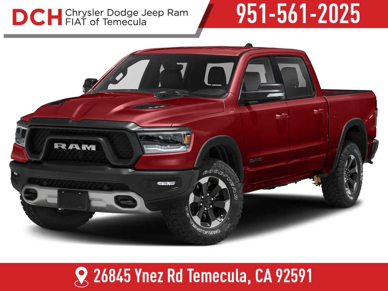 2019 RAM All-New 1500 Rebel Crew Cab 4x4 5'7' Box