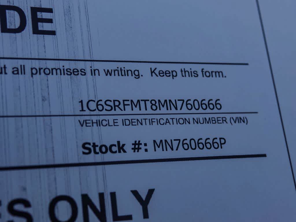2021 RAM 1500 Big Horn Crew Cab 4x4 6'4' Box