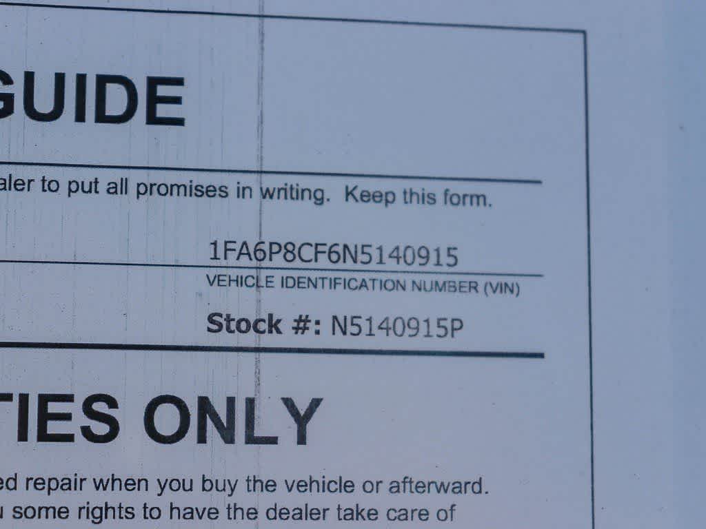 2022 Ford Mustang GT Premium Fastback