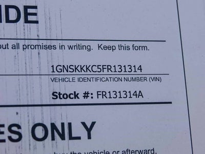 2015 Chevrolet Suburban LTZ