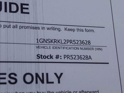 2023 Chevrolet Tahoe 4WD RST