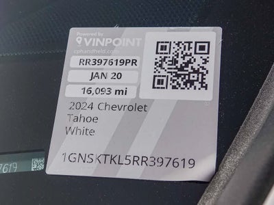 2024 Chevrolet Tahoe 4WD High Country