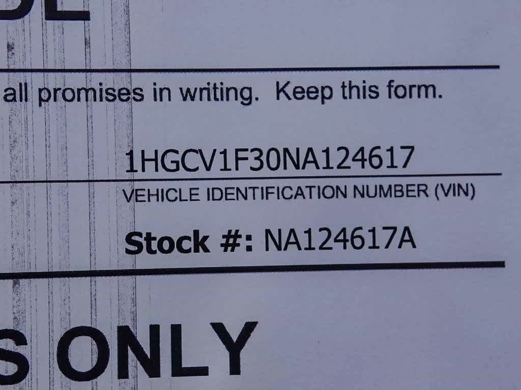 2022 Honda Accord Sport