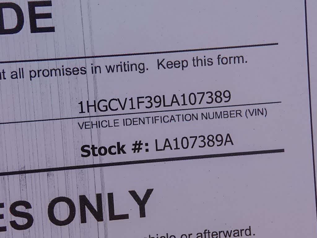 2020 Honda Accord Sport