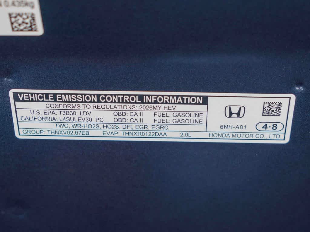 2026 Honda Accord Hybrid Touring