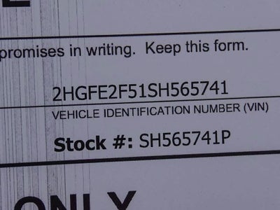 2025 Honda Civic Sport