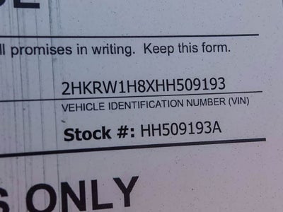 2017 Honda CR-V EX-L