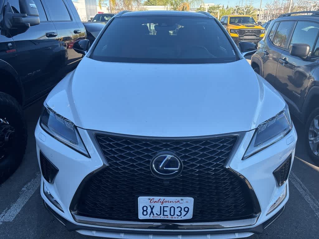 2021 Lexus RX F SPORT Handling