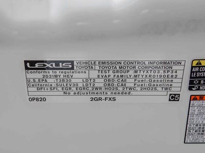 2021 Lexus RX F SPORT Handling