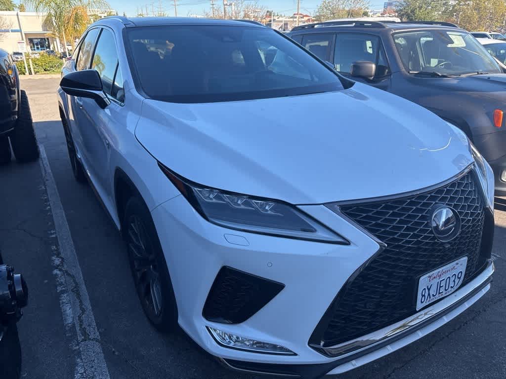2021 Lexus RX F SPORT Handling