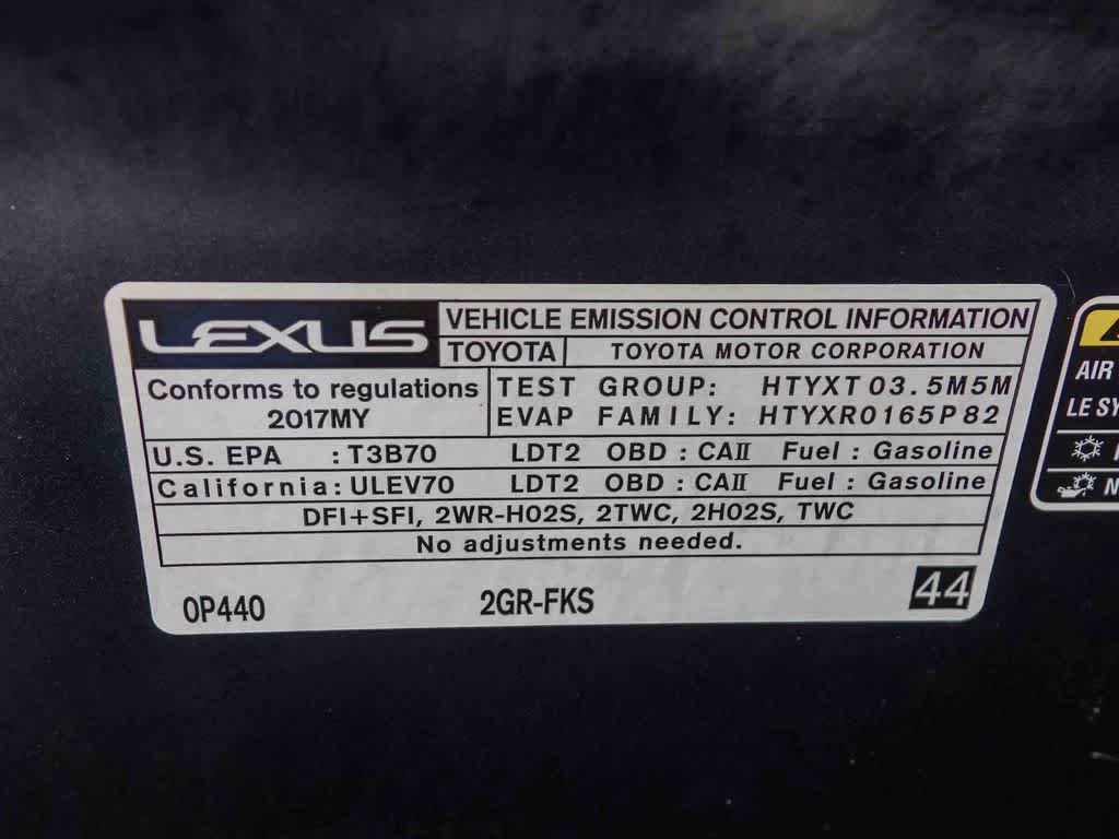 2017 Lexus RX 350 RX 350 FWD