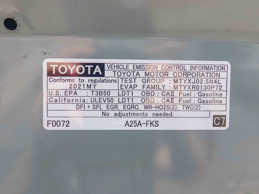 2021 Toyota RAV4 XLE