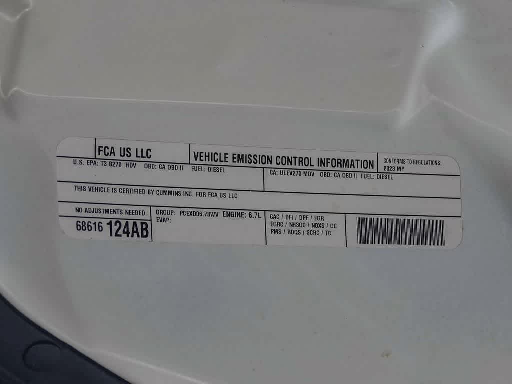 2023 RAM 3500 Big Horn Crew Cab 4x4 6'4' Box