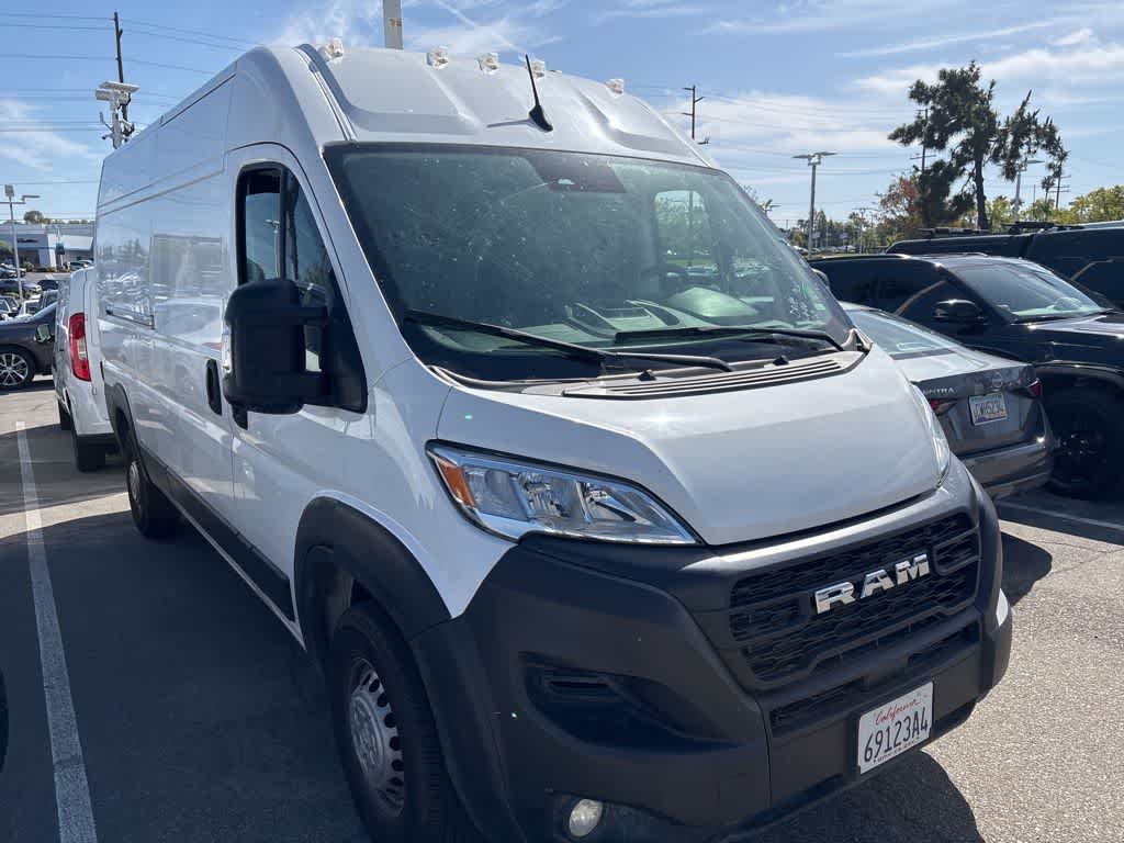 2025 RAM ProMaster Cargo Van Tradesman High Roof 159' WB w/Pass Seat