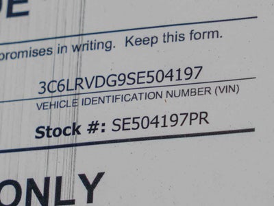 2025 RAM ProMaster Cargo Van Tradesman High Roof 159' WB w/Pass Seat