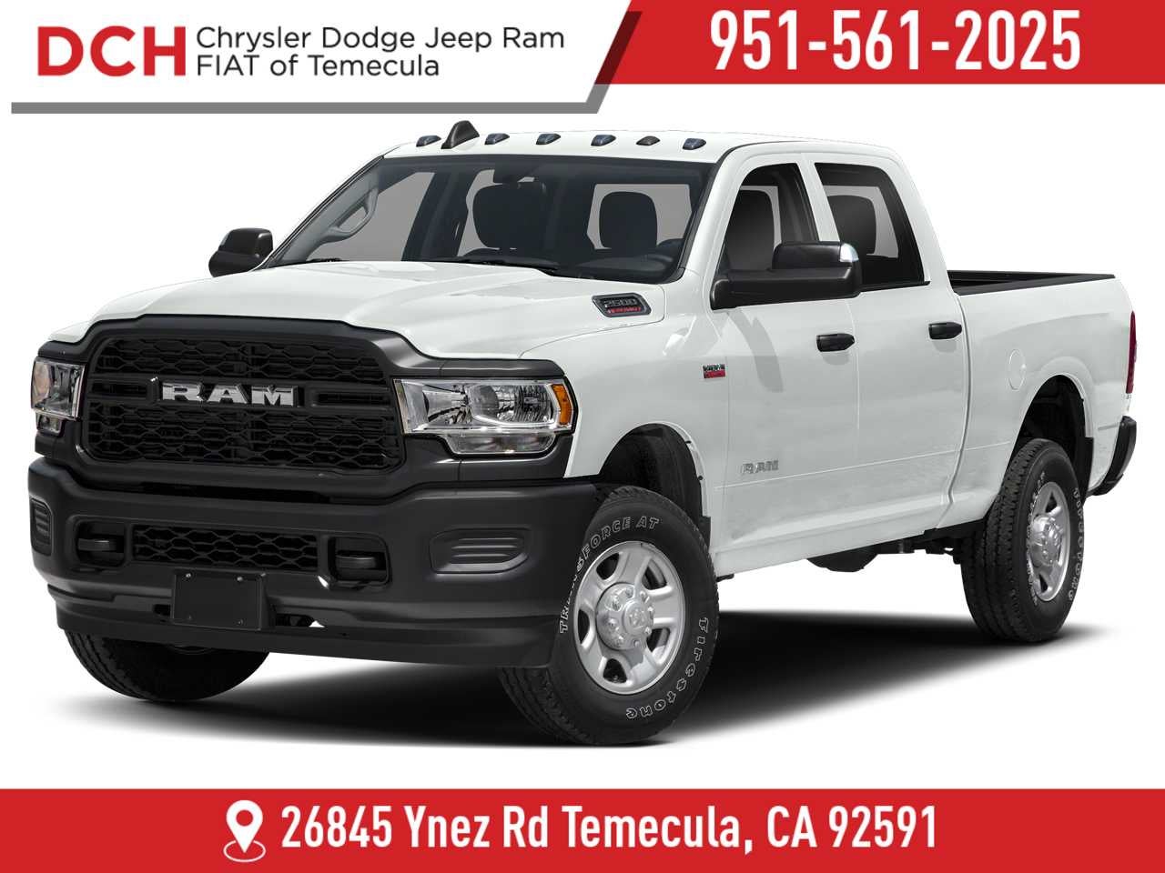 2019 RAM 2500 Tradesman Crew Cab 4x4 6'4' Box