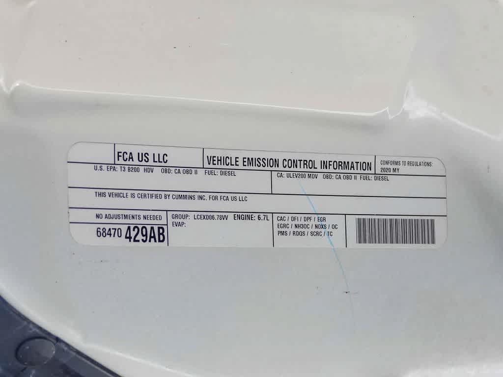 2020 RAM 2500 Big Horn Crew Cab 4x4 6'4' Box