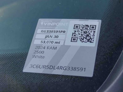 2024 RAM 2500 Big Horn Crew Cab 4x4 6'4' Box