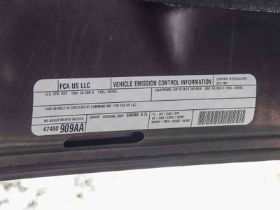 2017 RAM 2500 Laramie Crew Cab 4x4 6'4' Box