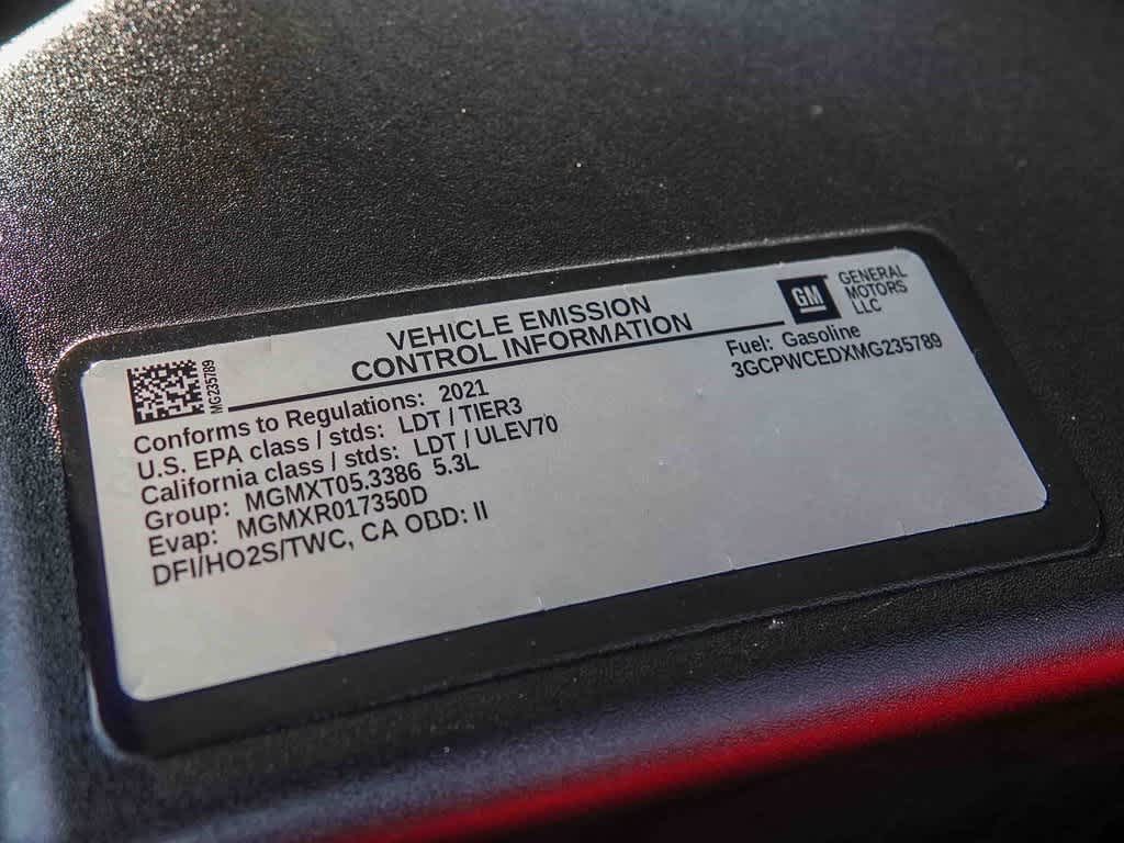 2021 Chevrolet Silverado 1500 2WD Crew Cab Short Bed LT