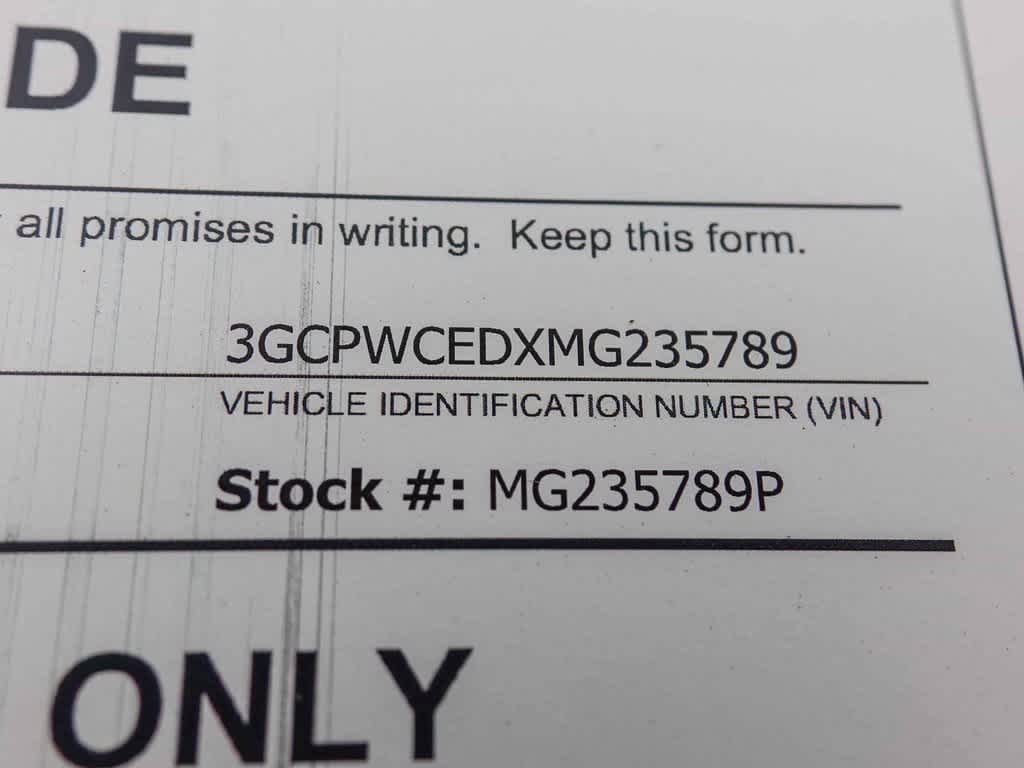 2021 Chevrolet Silverado 1500 2WD Crew Cab Short Bed LT