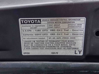 2013 Toyota Tacoma PreRunner V6