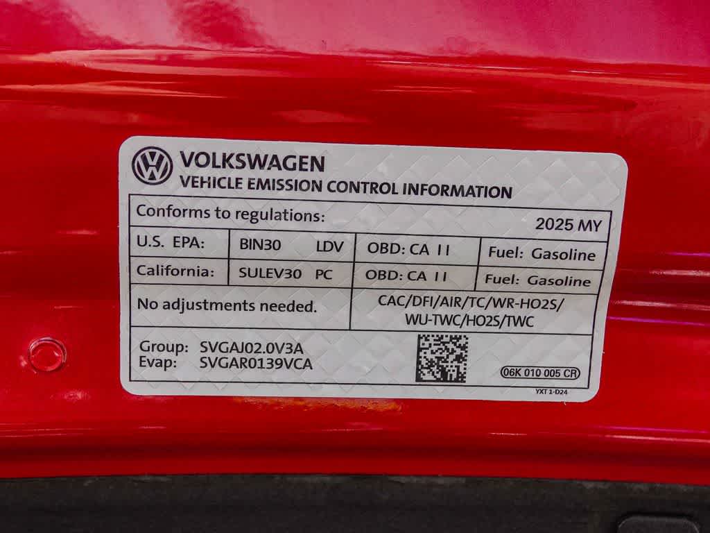 2025 Volkswagen Jetta GLI 2.0T Autobahn