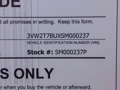 2025 Volkswagen Jetta GLI 2.0T Autobahn