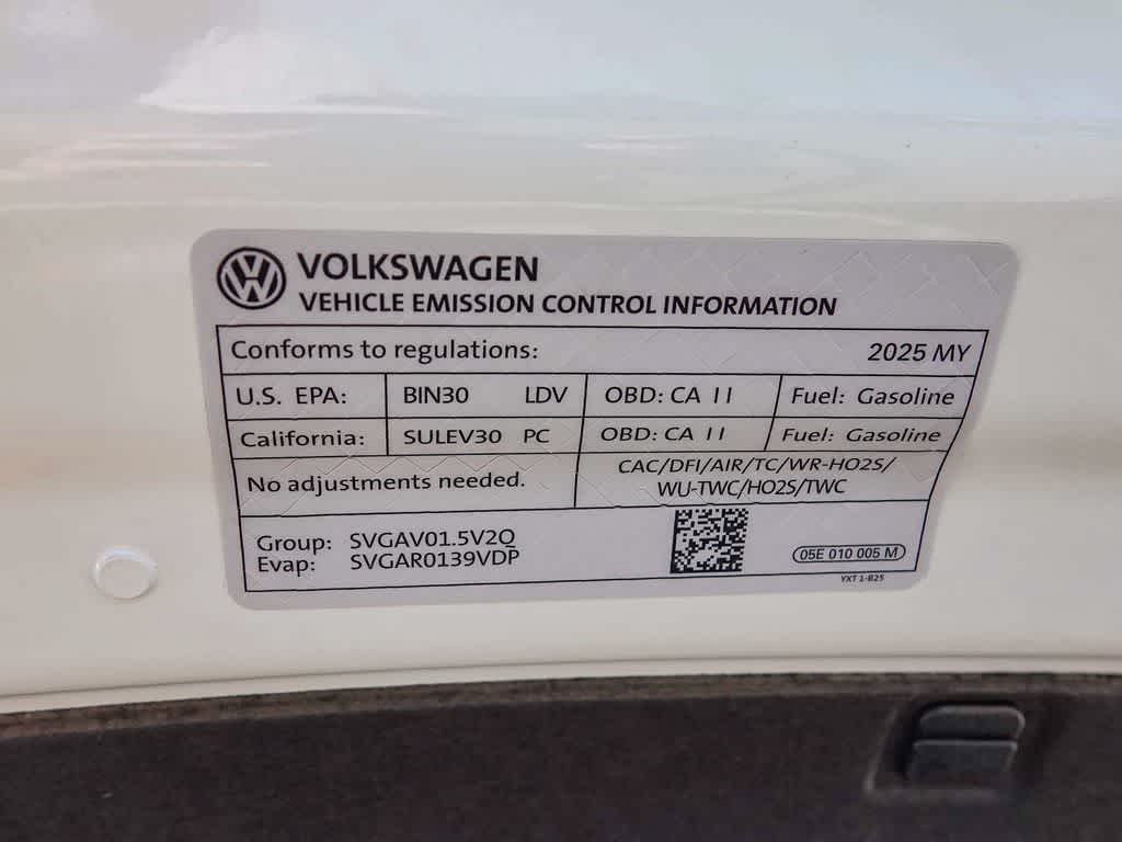 2025 Volkswagen Jetta 1.5T SEL