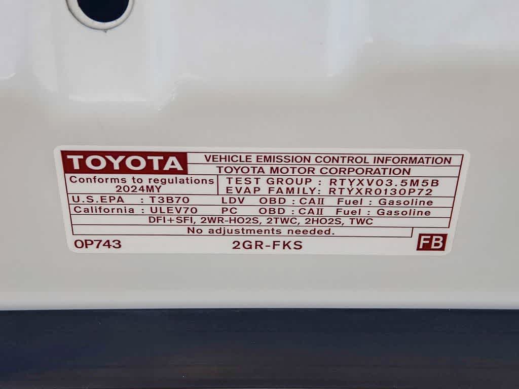 2024 Toyota Camry XSE V6