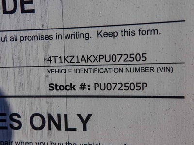 2023 Toyota Camry TRD