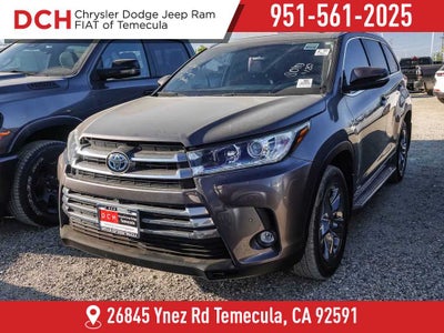 2018 Toyota Highlander Limited Platinum